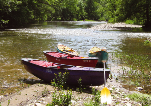 Bild Fluss Kanus